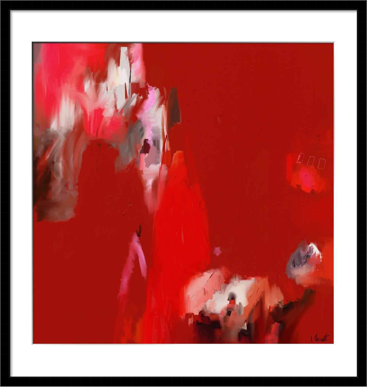Abstract artwork "Man of Power" - 700