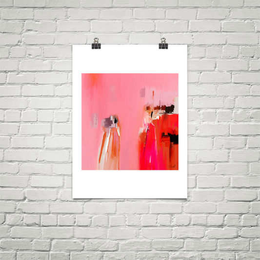 Negotiation - abstract poster 707